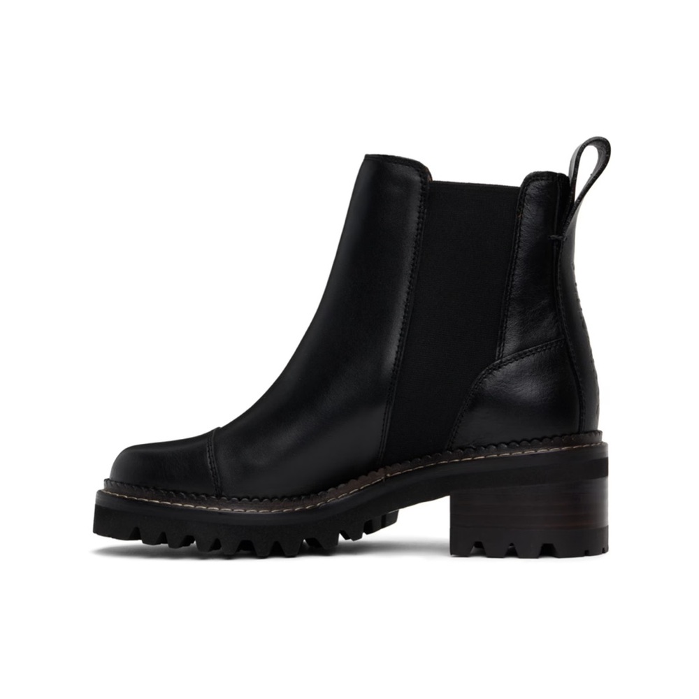 See by Chloe Mallory Boots in Black